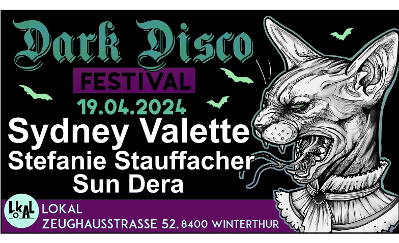 Dark Disco Festival: Sydney Valette + Stefanie Staffaucher + Sun Dera